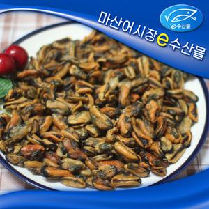 e수산물 반찬용 말린홍합 국산 건홍합 500g  조림 미역국 국산 마른 홍합살