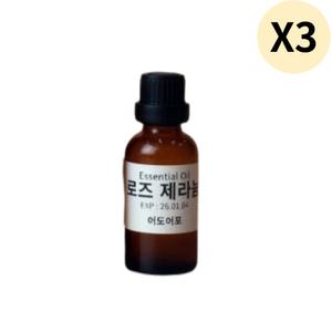 어도어포 플로럴향 로즈 제라늄 에센셜오일 30ml X3개