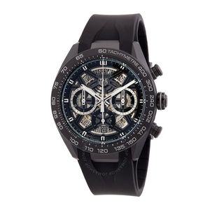 Tag Heuer 태그 호이어 태그호이어 카레라 익스트림 스포츠 크로노그래프 자동 블랙 다이얼 시계