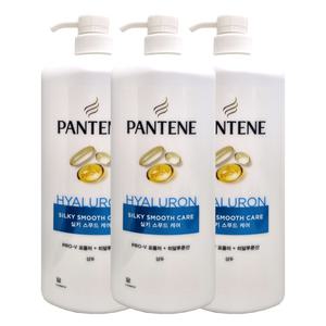 팬틴 실키 스무드 케어 샴푸 1200ml X 3개 / 대용량