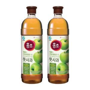 [청정원] 홍초 풋사과 1.5L x 2병