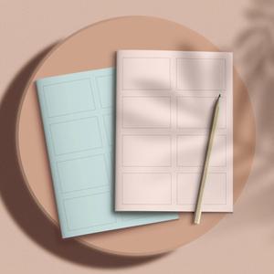 8칸노트 드로잉 콘티 스토리노트 콘티노트 만화