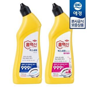 [애경] 랩신 홈백신 락스세제 하나로 750ml x2개