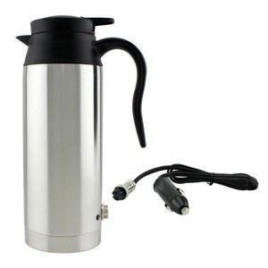 750ml 자동차 전기포트 차량용 12 차박 시거잭 12V/24V겸용 라면포트 빠른 커피