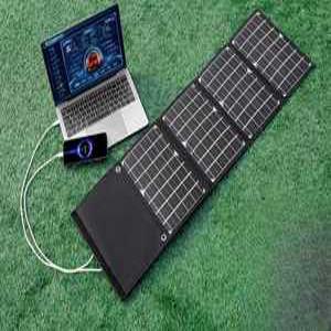 jncown 태양광충전기 접이식 비상전원 캠핑 보조배터리 USB