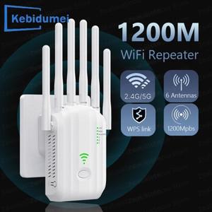 1200Mbps 5Ghz 무선 WiFi 리피터 부스터 2.4G/5GHz WiFi 신호 증폭기 익스텐더 장거리 네트워크 Wlan WiFi