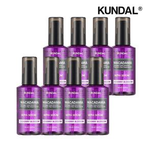 [쿤달]쿤달 마카다미아 울트라 헤어세럼 체리블라썸 100ml x8개