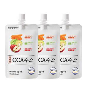 [하프클럽/연두팜]국내산 착즙 CCA 주스 100ml 낱개
