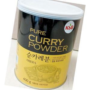 카레 파우더 에스비 순 400g x15？업소용 식자재 식재료 대용량 식당용 단체 급식용