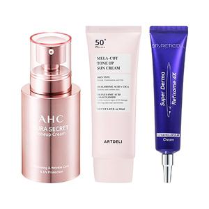 AHC 아우라 톤업크림 50g /아트델리 톤업 선크림/쟈스 닥터 레티셀 기미크림