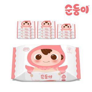[순둥이] 베이직 엠보싱 휴대리필 20매 12팩[26281135]