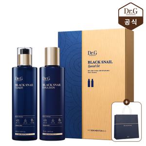 닥터지 블랙스네일 기초 2종 세트(토너150mL+에멀전150mL)/선물+전용쇼핑백