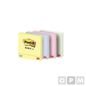 [OFM6746S]포스트 잇 노트 애플민트76x76mm총 100장1패