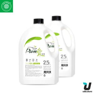 품애 천연 친환경 액체 세탁세제 2.5L 4개