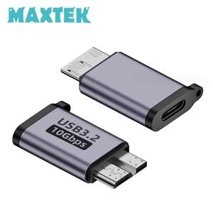MAXTEK C타입 CF to USB3.0 Micro-B 변환젠더 MT468 충전 데이터전송