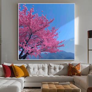 봄풍경 봄풍경사진 그림 실사 찍사 수채화 벚꽃 나무 자연 힐링 안구정화 스프링 꽃 따뜻한
