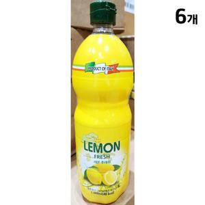 레몬주스 농축 퍼시픽초이스 1L X6