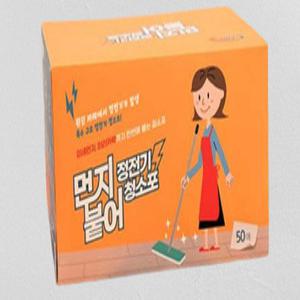 [먼지붙어] 향균필터 정전기 청소포 50매 (X 3세트)