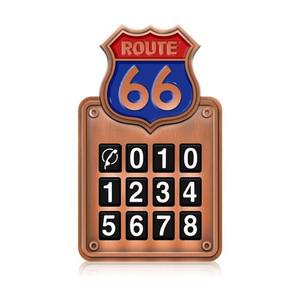 카렉스 루트66 메탈주차알림판   전화번호 주차번호