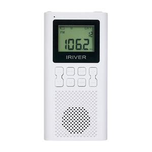 아이리버 포터블 무선 라디오 화이트 3채널 안테나 적용 선명한 음질 MP3 지원 스마트폰 연결 무선스피커 지원