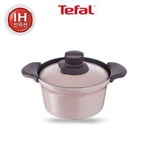 테팔 인덕션 티타늄1X 세라믹 트레져 찌게냄비 20cm