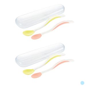 릿첼 아기 유아 베이비 소프트 이유식 스푼세트 2개