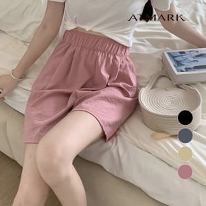 [앳마크] ATMARK 루즈캐주얼밴딩하프팬츠_AA43PT014G