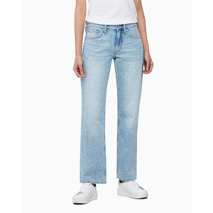 [파주점][Calvin Klein Jeans][캘빈클라인진]CK진여성 로우라이즈 스트레이트핏 라이트블루 데님(J223726)