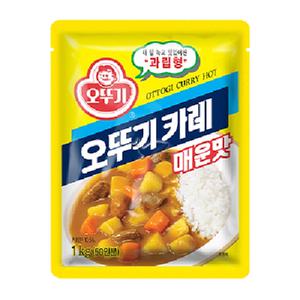 오뚜기카레 매운맛 1kg x 5개 분말