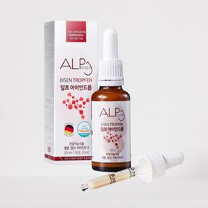 [알프뉴트리션] 아이언드롭 3중 기능성 독일산 프리미엄 철분제 30ml 1개(1개월분)