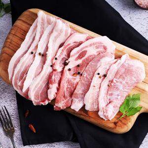 [롯데백화점]맛딜 국내산 한돈 냉장 삼겹살 목살 항정살 혼합세트 (1.3kg)