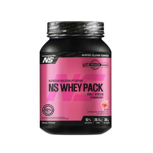[NS] 포대유청 WPC 단백질 딸기맛 450gx1통