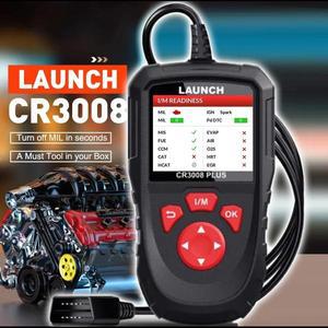 차량진단장비 LAUNCH X431 CR3008 PLUS 전체 OBD2 진단 도구 자동차 OBDII 스캐너 엔진 배터리 점검 무료