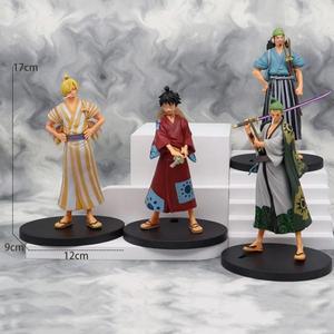 원피스 애니메이션 피규어 해적 전사 몽키 D 루피 로로로노아 조로 상지 Usopp 액션 소장용 모델 장난감 18