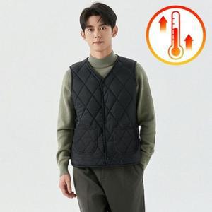 [라일리] Rly 양털 데일리 패딩 기모 보온 발열 후리스 퀼팅