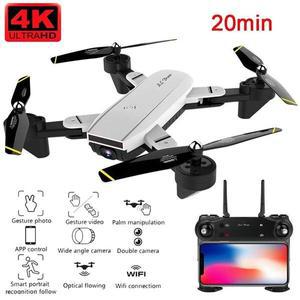 무선 헬기 SG700D 4K 듀얼 카메라 제스처 FPV 옵티컬 드론 RC