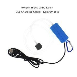 기포기 어항 산소 펌프 USB 전원 미니 수족관 공기 야외 낚시 용품 유형