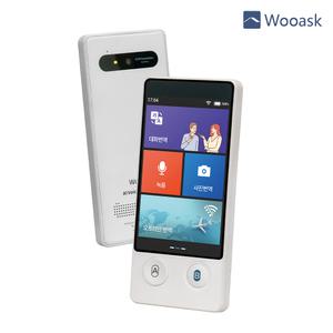 우애스크 W14K PRO AI 동시 통역기 144개 언어 (오프라인 15개국 언어탑재)