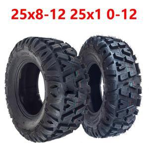 atv타이어 호환 12인치 타이어 AT 25x8-12 25X10-12 4륜 차량 오프로드 오토바이 중국 150cc 200cc 큰 휠
