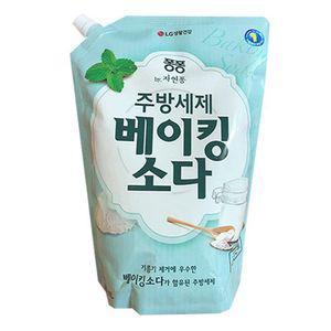 주방 세제 베이킹소다 세척제 1200ml 설거지 리필 트리오 대용량 업소용