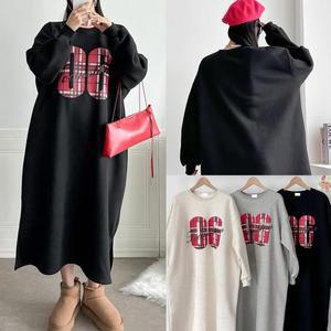 위쉬몰 MA 넘버체크기모롱원피스(T566H412) 빅사이즈