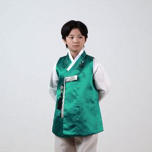 한설한복 H5707 초록의 봄 아동 남아한복[1세-9세]