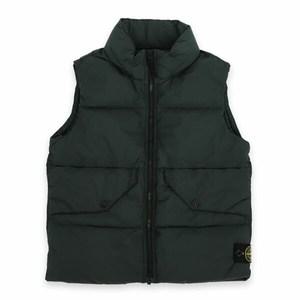[스톤아일랜드] 키즈 와펜 패치 다운 패딩 조끼(다크그린) 8116G0123 V0057