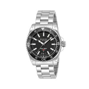 구찌 YA136301 다이브 남성 메탈 쿼츠 40mm(YA136301A)