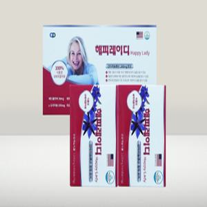코스모팜 해피레이디 4개월분 보라지유 감마리놀렌산 혈행개선 월경증후군
