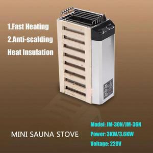 JM-30N JM-36N 미니 사우나 스토브, 스팀 스토브, 사우나 장비, 내부 제어, 외부 제어, 220V, 3KW, 3.6KW