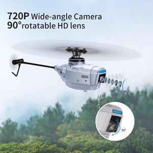 무선 헬기 C127 2.4 P 와 720 RC 헬리콥터 전문 6 축 WIFI 드론 G 와이드 앵글 카메라 단일 패들 없음