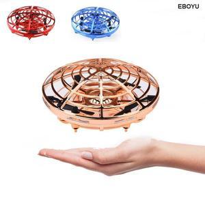 무선 헬기 EBOYU-제스처 컨트롤 드론 감지 고도 유지 모드 미니 RC 쿼드콥터