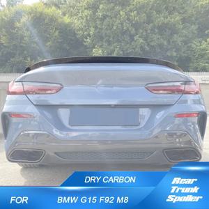 드라이 카본 리어 트렁크 스포일러 BMW 8시리즈 G15 M8 840i M850i 18-2