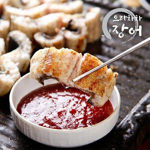 [참바다] 고창직송 국내산 자포니카 민물장어 850g내외+소스2종(데리야끼1,고추장1)+초생강1개